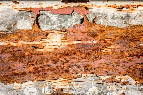 Weathered Iron Rusty Isolated Metallic Texture Estrutura Aço Corroded — Fotografia de Stock