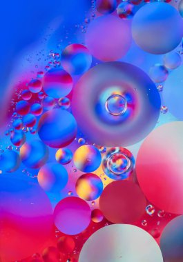 Renkli arka plan daire damla