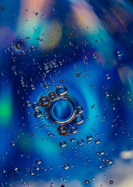 Renkli arka plan daire damla