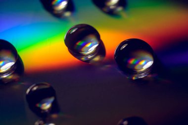 Degrade renkli arka plan çemberi hakkında özet