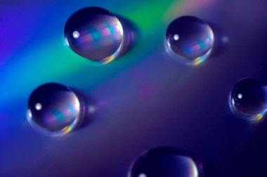 Degrade renkli arka plan çemberi hakkında özet