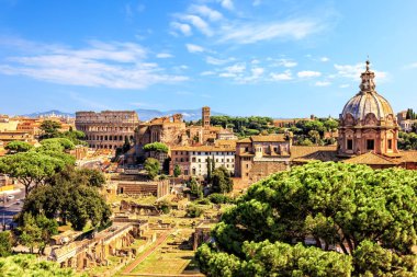 Kolezyum ve Roma Forumu, Vittoriano görünümü