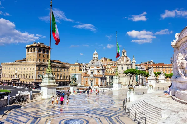 Podrobnosti Oltáři Fatherlandu Nebo Vittoriano Piazza Venezia — Stock fotografie