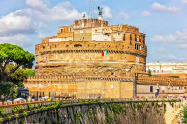 Kale kutsal meleğin, Roman Emperor Hadrian, Roma, İtalya, Türbesi