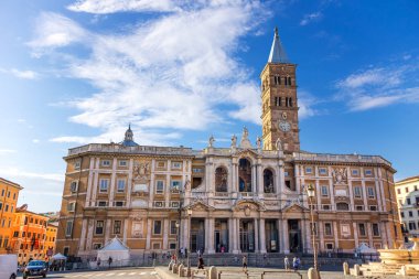 Roma/İtalya, 28 Ağustos 2018: Papa'nın Saint Mary Major Bazilikası