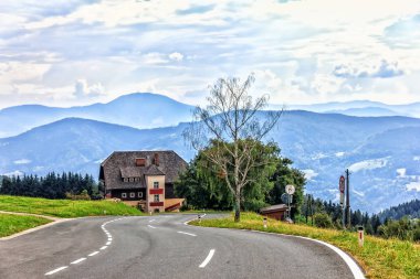 Yol Wolfsberg District, Avusturya Alpleri'nde
