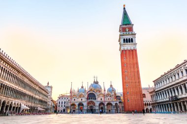 Piazza San Marco, Venedik, İtalya, hiçbir insan
