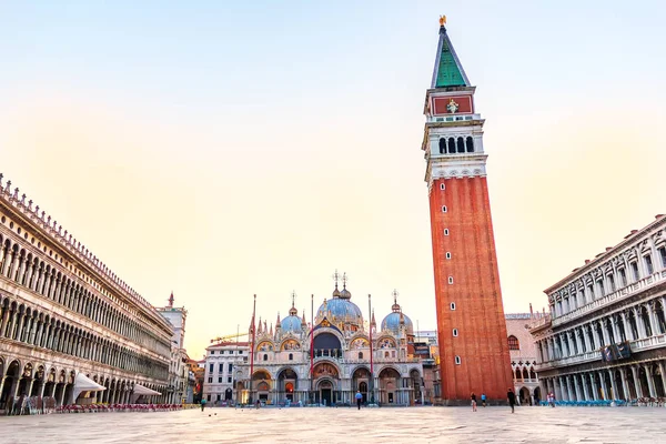 Piazza San Marco, Venedik, İtalya, hiçbir insan