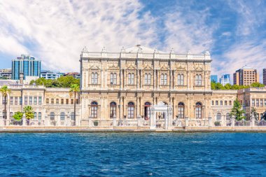 Dolmabahce Sarayı, İstanbul, İstanbul, Türkiye manzaralı