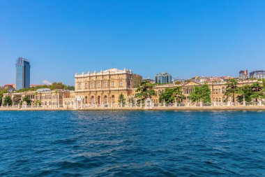 Dolmabahce Sarayı, İstanbul, İstanbul, Türkiye manzaralı