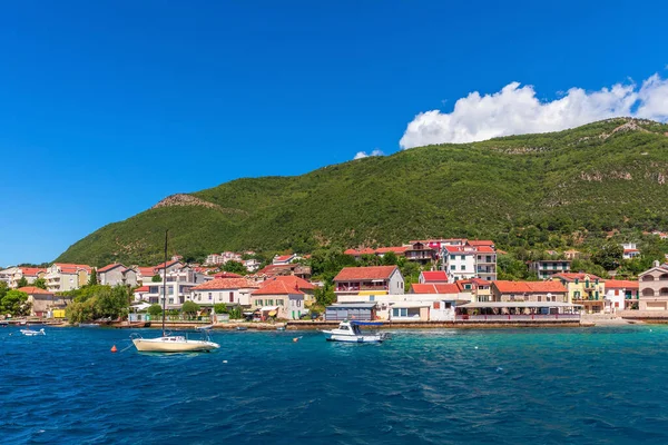 Adriatische Kust Bij Kotor Montenegro — Stockfoto