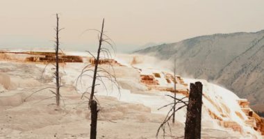 Mamut Kaplıcalar, Yellowstone Milli Parkı: Ruhani peyzaj