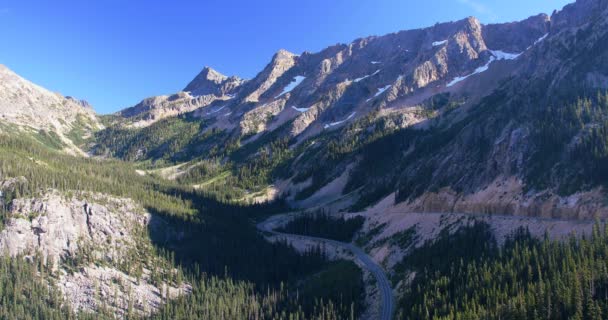 ワシントン峠を見落とす ノースカスケード国立公園 ワシントン州 — ストック動画