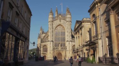 Banyo Abbey, Anglikan Parish Kilisesi / katedral tarihi şehir Bath, İngiltere