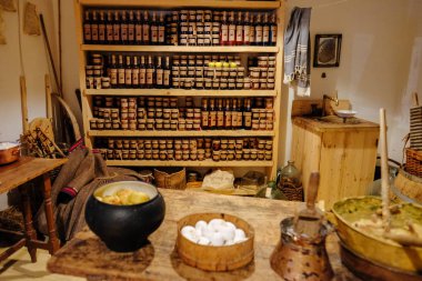 antika mutfak gereçleri. Mutfak