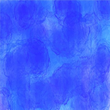 Web siteleri, sunumlar veya resimler için mavi suluboya arka plan doku vektör deseni