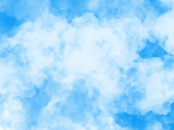 Blauer Himmel Und Wolken Vektor Hintergrund Für Business Website Oder — Stockvektor