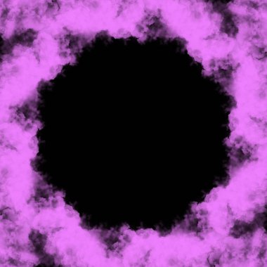 Web sitesi, sunum veya kart arka planı için renkli suluboya duman çerçevesi arka plan