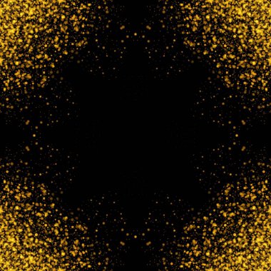 Web siteleri veya sunumlar, kutlamalar, siyah arka plan ile noel dekorasyon için renkli glitter arka plan