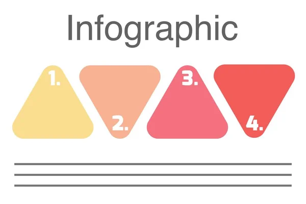 Bemutató Üzleti Infographic Sablon Lehetőség Használható Munkafolyamat Elrendezéshez Diagramhoz Éves — Stock Fotó