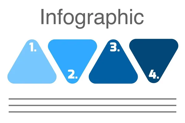 Presentation Business Infografik Mall Med Alternativ Kan Användas För Arbetsflödeslayout — Stock vektor