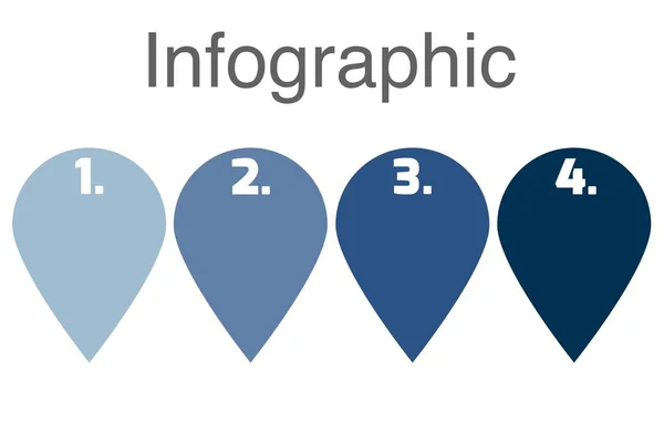 Bemutató Üzleti Infographic Sablon Lehetőség Használható Munkafolyamat Elrendezéshez Diagramhoz Éves — Stock Vector