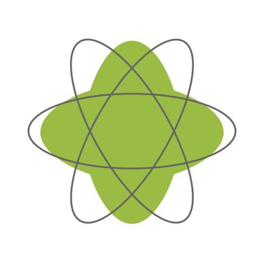 Bilim sembolü simgesi. Web tasarımı, sunum veya diğer çevrimiçi formlar için kullanılabilir