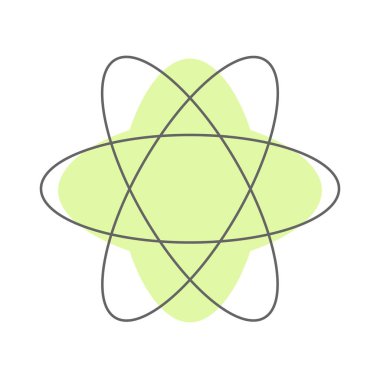 Bilim sembolü simgesi. Web tasarımı, sunum veya diğer çevrimiçi formlar için kullanılabilir