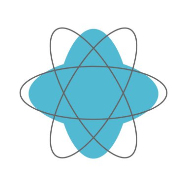 Bilim sembolü simgesi. Web tasarımı, sunum veya diğer çevrimiçi formlar için kullanılabilir