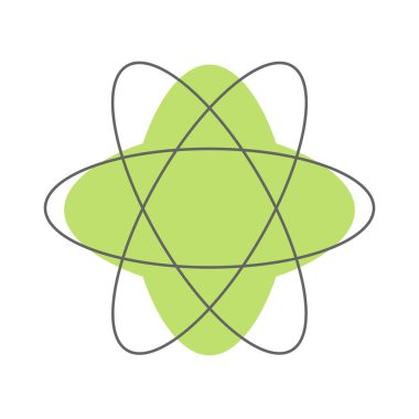 Bilim sembolü simgesi. Web tasarımı, sunum veya diğer çevrimiçi formlar için kullanılabilir