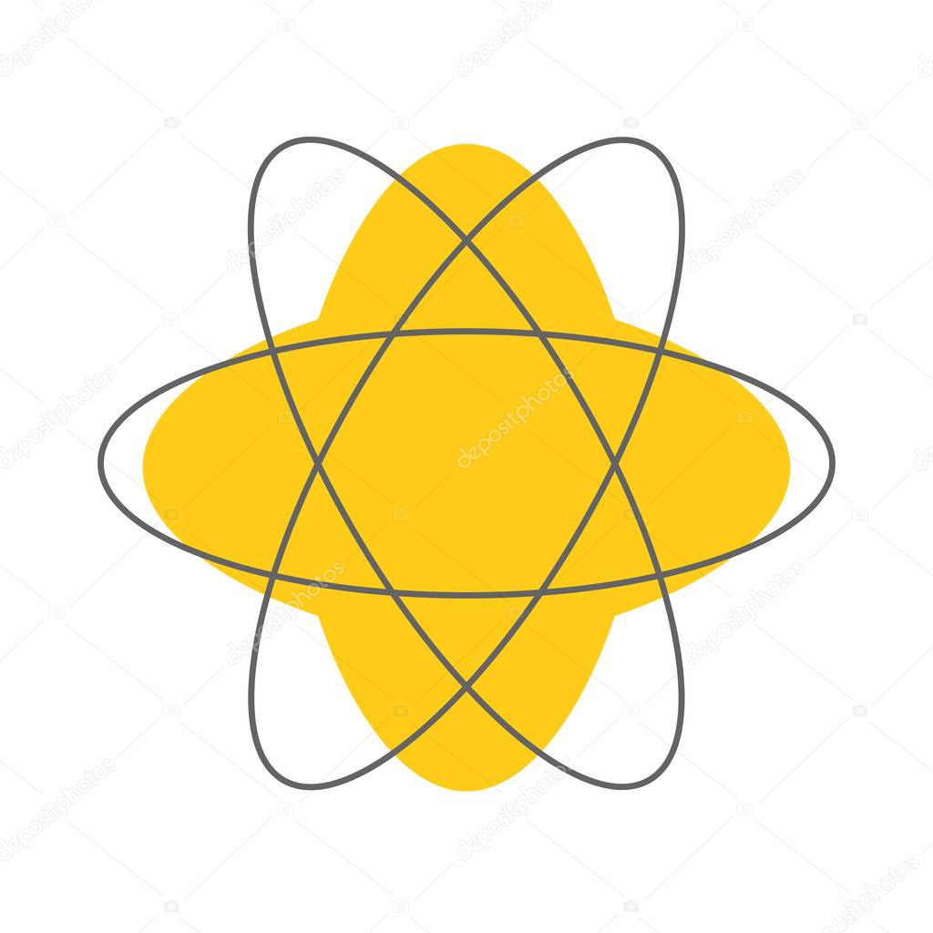 Science symbol icon. Can be used for web design, presentation or other online forms