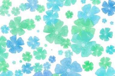 Dijital sanat eseriniz için mükemmel çiçek desenli arkaplan