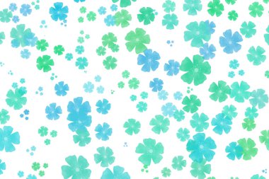 Dijital sanat eseriniz için mükemmel çiçek desenli arkaplan