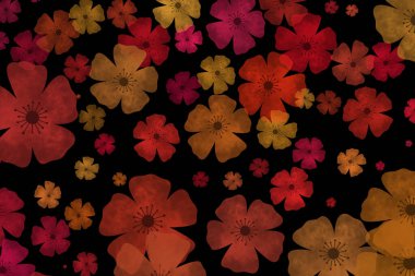 Tasarım çalışmalarınız için mükemmel renkli desenli arkaplan