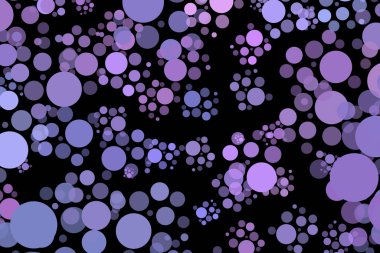 Baloncuklu tasarım çalışmaları için mükemmel renkli arkaplan