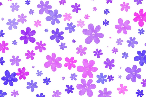 Idealny Kwiat Wzorzyste Tło Dla Cyfrowej Grafiki — Zdjęcie stockowe