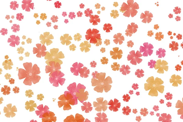 Perfect Flower Patterned Background Your Digital Artwork — Stock Photo, Image