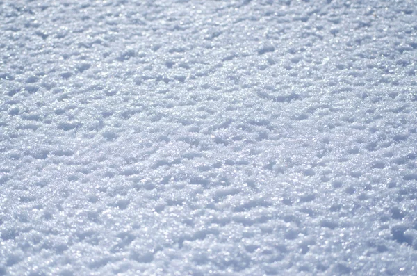 Tekstura Pokrywy Śnieżnej Bliska — Zdjęcie stockowe