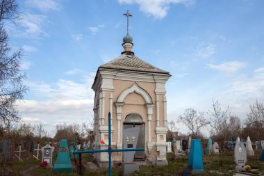 Charnelhouse Bogdanova, Nahcivan bir anıt bahar Krasnoyarsk şehrin eski Troitsk mezarlığı (1842)'in tüccar kızıyla.