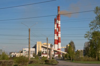 Nazarovskaya termik Santrali (Gres) şehir Nazarovo, Krasnoyarsk Rusya bulunur