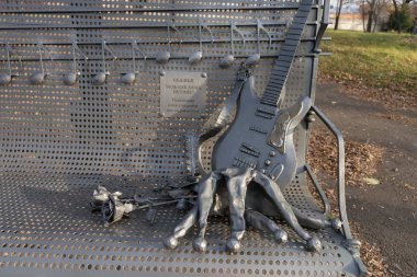 Krasnoyarsk, Krasnoyarsk bölgesi / Rf - 30 Ekim 2018: Sanat ve yazıt: 