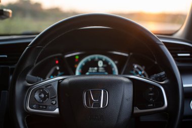 Nong Khai, Tayland 31 Ekim 2018: Direksiyon ve hava