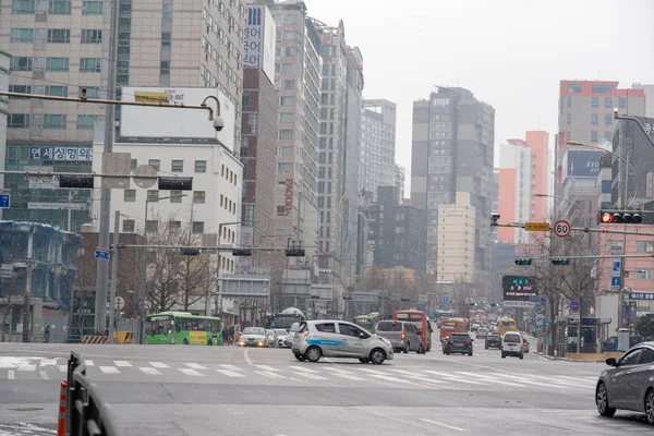 Seul, Kore (13 Aralık 2018): Toplu taşımacılık