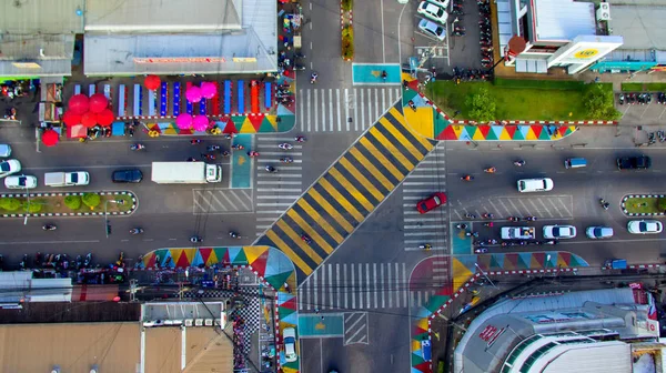 Udon Thani, Tayland - 29 Kasım 2018: Udon Thani, büyük bir c