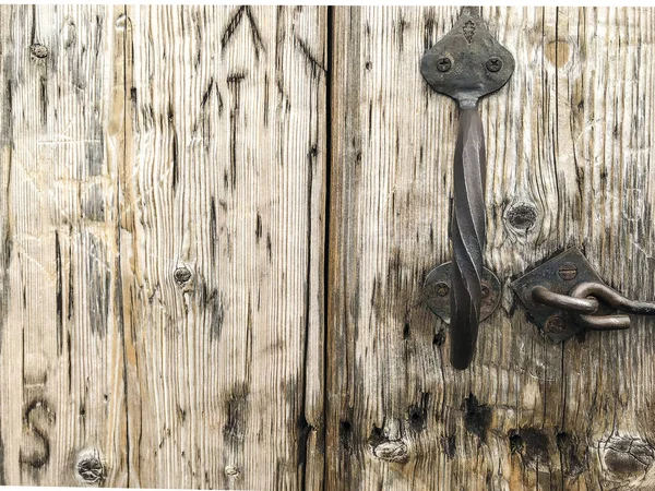 Puerta antigua de madera — Foto de Stock