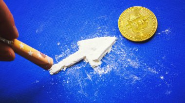 Bitcoina - cryptocurrency ve uyuşturucu