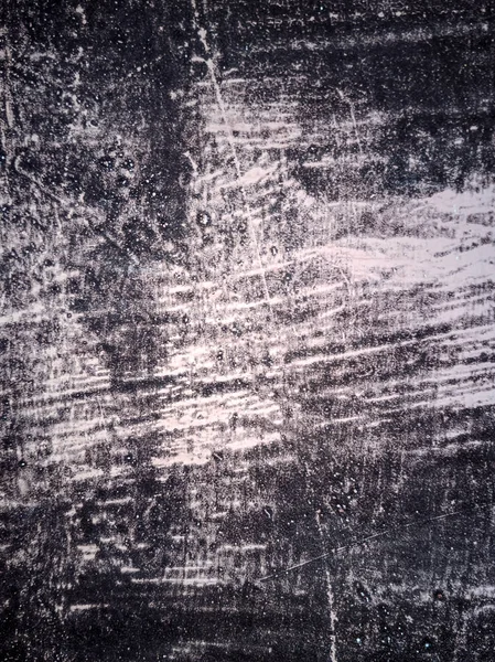 Close-up de tinta rachada na parede de metal — Fotografia de Stock
