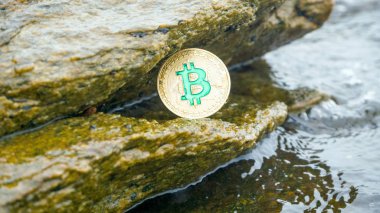 Kripto sikke Bitcoin sahilde