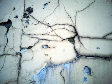 beyaz duvar doku çatlamak 