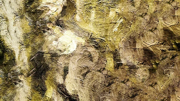 Pittura ad olio pennellate astratte — Foto Stock